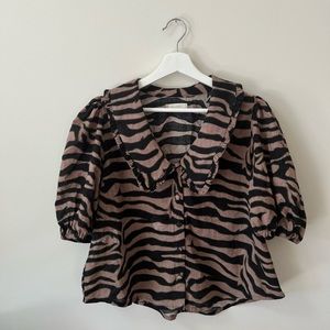 Handmade - ganni inspired blouse